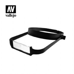 VALLEJO PAINT -  LIGHTWEIGHT HEADBAND MAGNIFIER WITH 4 LENSES -  TOOLS VAL-TOOL #T14001