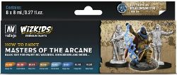 VALLEJO PAINT -  MASTERS OF THE ARCANE WIZKIDS -  PAINT SET VAL #80257