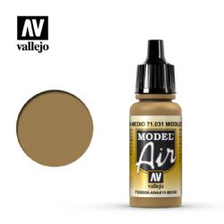 VALLEJO PAINT -  MIDDLE STONE (17 ML) -  MODEL AIR VAL-MA #71031
