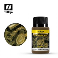 VALLEJO PAINT -  MUD AND GRASS (40 ML) -  WEATHERING EFFECTS VAL-WE #73826