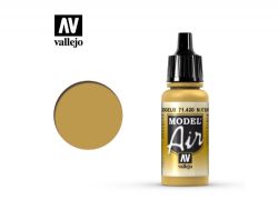 VALLEJO PAINT -  N.17 EARTH YELLOW (17 ML) -  MODEL AIR VAL-MA #71420