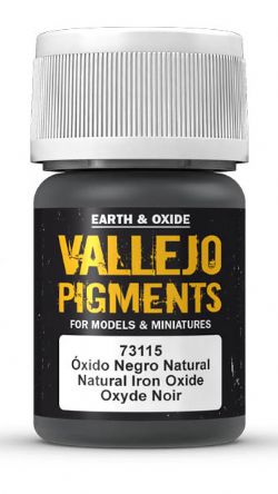 VALLEJO PAINT -  NATURAL IRON OXIDE -  PIGMENTS VAL-P #73115
