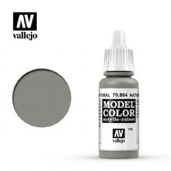 VALLEJO PAINT -  NATURAL STEEL -  MODEL COLOR VAL-MC #70864