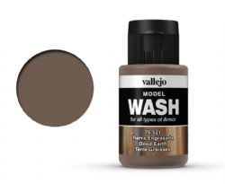 VALLEJO PAINT -  OILED EARTH -  MODEL WASH VAL-MW #76521