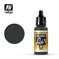 VALLEJO PAINT -  OLIVE GREEN (17 ML) -  MODEL AIR VAL-MA #71007