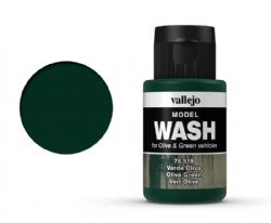 VALLEJO PAINT -  OLIVE GREEN -  MODEL WASH VAL-MW #76519