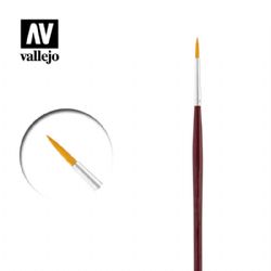 VALLEJO PAINT -  P54 #1 - ROUND SYNTHETIC -  BRUSH VAL-BRUSH #54001
