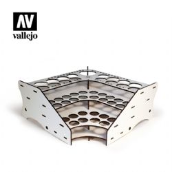VALLEJO PAINT -  PAINT STAND CORNER DISPLAY -  PAINT STAND VAL #26008