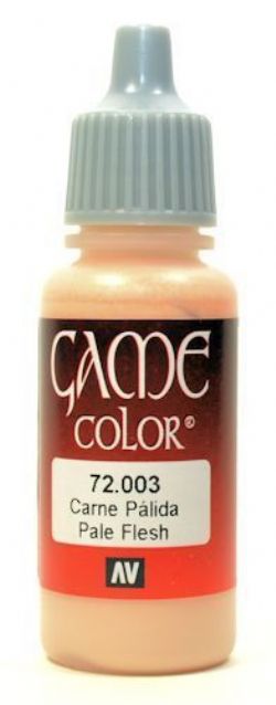 VALLEJO PAINT -  PALE FLESH -  GAME COLOR VAL-GC #72003