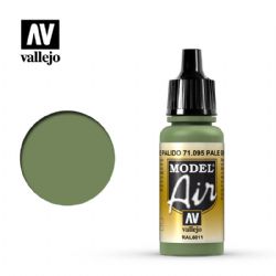 VALLEJO PAINT -  PALE GREEN (17 ML) -  MODEL AIR VAL-MA #71095