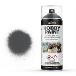 VALLEJO PAINT -  PANZER GREY - SPRAY PRIMER -  AEROSOL VAL-HPS #28002