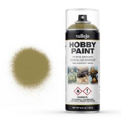 VALLEJO PAINT -  PANZER YELLOW - SPRAY PRIMER -  AEROSOL VAL-HPS #28001