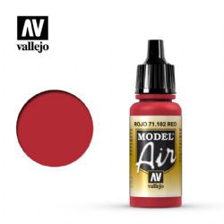 VALLEJO PAINT -  RED (17 ML) -  MODEL AIR VAL-MA #71102