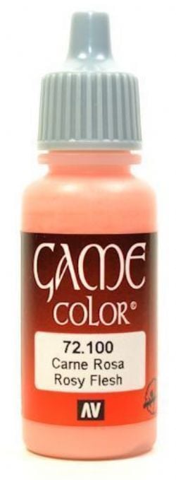 VALLEJO PAINT -  ROSY FLESH -  GAME COLOR VAL-GC #72100