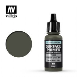VALLEJO PAINT -  RUSSIAN GREEN 4BO (17 ML) -  SURFACE PRIMER VAL-SP #70609