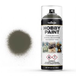 VALLEJO PAINT -  RUSSIAN GREEN 4BO - SPRAY PRIMER -  AEROSOL VAL-HPS #28003