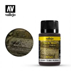 VALLEJO PAINT -  RUSSIAN THICK MUD (40 ML) -  WEATHERING EFFECTS VAL-WE #73808