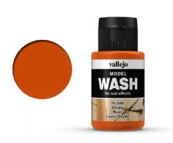 VALLEJO PAINT -  RUST -  MODEL WASH VAL-MW #76506