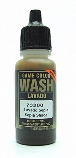 VALLEJO PAINT -  SEPIA SHADE -  Wash VAL-GC #73200