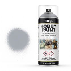 VALLEJO PAINT -  SILVER - SPRAY PRIMER -  AEROSOL VAL #28021