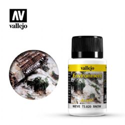 VALLEJO PAINT -  SNOW (40 ML) -  WEATHERING EFFECTS VAL-WE #73820