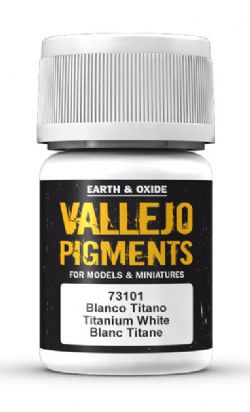 VALLEJO PAINT -  TITANIUM WHITE -  PIGMENTS VAL-P #73101