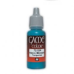 VALLEJO PAINT -  TURQUOISE -  GAME COLOR VAL-GC #72024