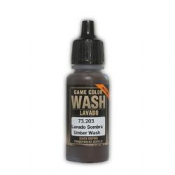 VALLEJO PAINT -  UMBER WASH -  GAME COLOR VAL-GC #73203