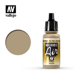 VALLEJO PAINT -  US DESERT ARMOUR 686 (17 ML) -  MODEL AIR VAL-MA #71122