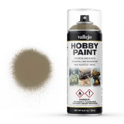 VALLEJO PAINT -  US KHAKI - SPRAY PRIMER -  AEROSOL VAL-HPS #28009