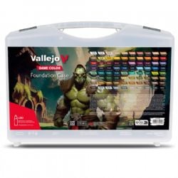 VALLEJO PAINT -  VALLEJO GAME COLOR: FOUNDATIONS CASE -  GAME COLOR VAL #72180