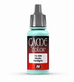 VALLEJO PAINT -  VERDIGRIS -  GAME COLOR VAL-GC #72096