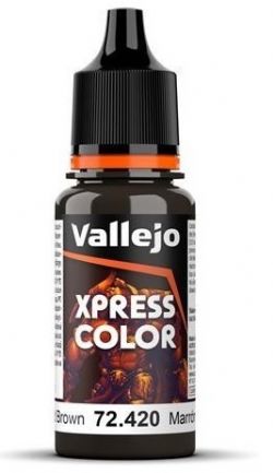 VALLEJO PAINT -  WASTELAND BROWN -  XPRESS COLOR 72420