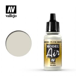 VALLEJO PAINT -  WHITE GREY (17 ML) -  MODEL AIR VAL-MA #71119