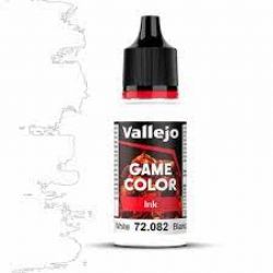 VALLEJO PAINT -  WHITE INK -  GAME COLOR 72082
