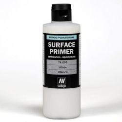 VALLEJO PAINT -  WHITE -  SURFACE PRIMER VAL-SP #74600