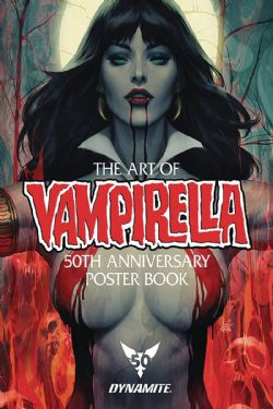VAMPIRELLA -  THE ART OF VAMPIRELLA - 50TH ANNIVERSARY POSTER BOOK (ENGLISH V.) -  50TH ANNIVERSARY