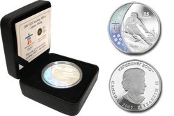 VANCOUVER 2010 -  ALPINE SKIING -  2007 CANADIAN COINS 05