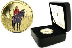 VANCOUVER 2010 -  CANADIAN MOUNTED POLICE -  2007 CANADIAN COINS