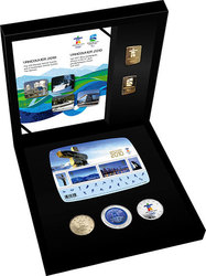 VANCOUVER 2010 -  GOLD COLLECTOR'S SET -  2010 CANADIAN COINS