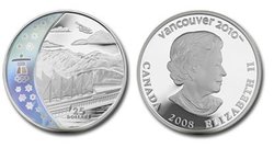 VANCOUVER 2010 -  HOME OF THE 2010 OLYMPIC WINTER GAMES -  2008 CANADIAN COINS 08