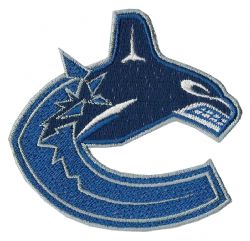 VANCOUVER CANUCKS -  EMBROIDERED LOGO PATCH