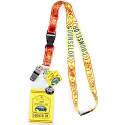 VENDREDI 13 -  CAMP CRYSTAL COUNSELOR LANYARD -  HORROR CINEMA