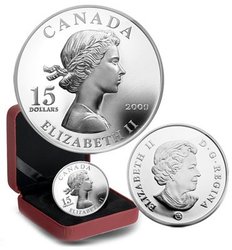 VIGNETTES OF ROYALTY -  QUEEN ELIZABETH II -  2009 CANADIAN COINS 05