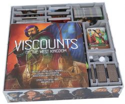 VISCOUNTS OF THE WEST KINGDOM -  INSERT COLLECTOR'S BOX (ENGLISH) -  FOLDED SPACE