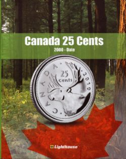 VISTA COIN BOOK ALBUMS -  ALBUM FOR CANADIAN 25-CENT (2000-DATE) 03