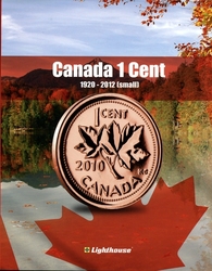 VISTA COIN BOOK ALBUMS -  ALBUM FOR CANADIAN CENTS (1920-2012) - SMALL COINS 02
