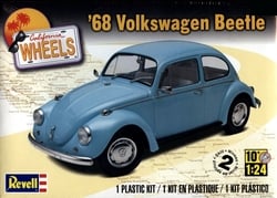 VOLKSWAGEN -  BEETLE TYPE 1 1968 1/24 (MEDIUM) -  REVELL