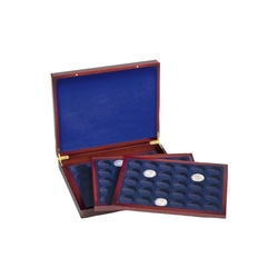 VOLTERRA TRIO DELUXE -  WOODEN AND VELOUR CASE FOR 26MM CAPSULES
