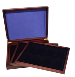 VOLTERRA TRIO DELUXE -  WOODEN AND VELOUR CASE FOR EVERSLABS